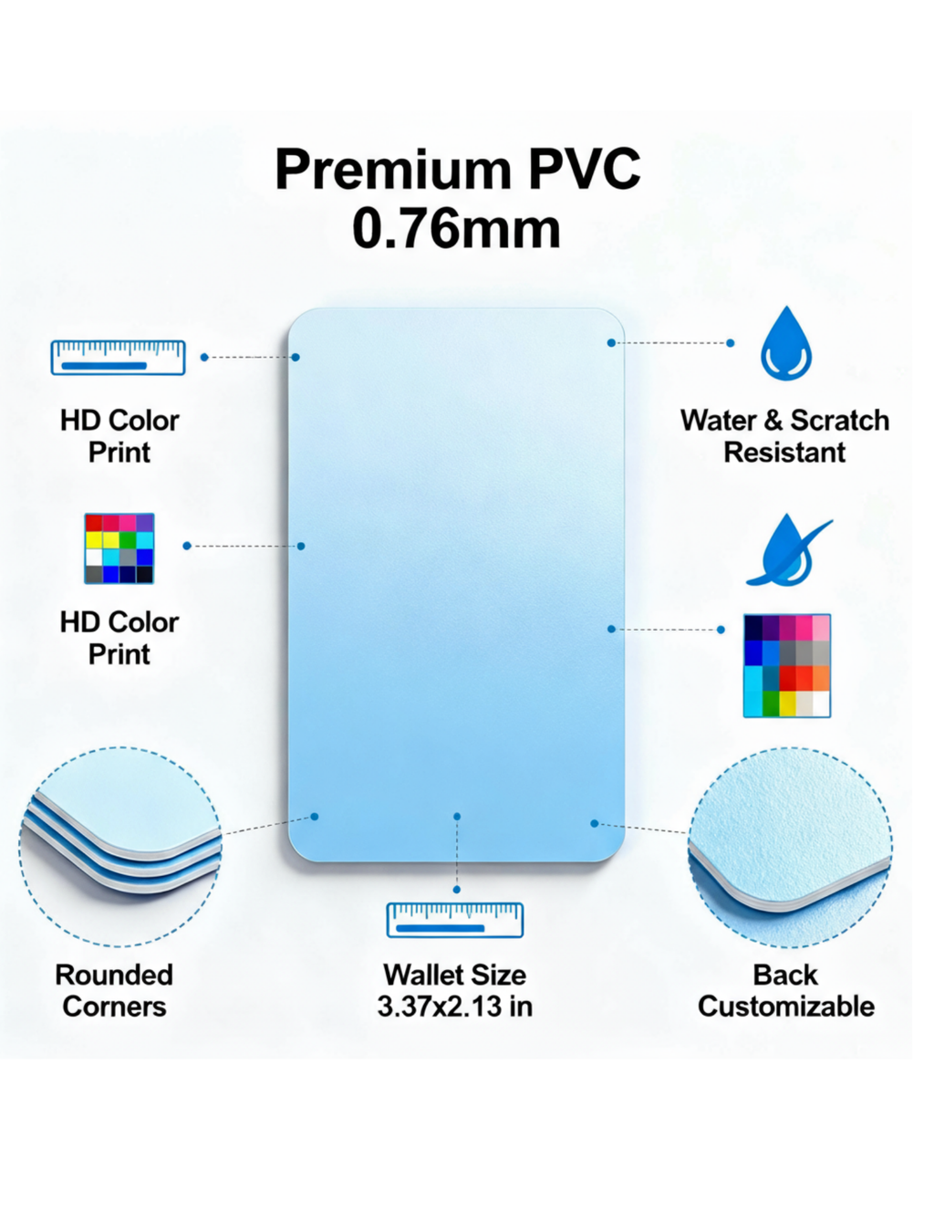 BTS Premium PVC Wallet Card ✨
